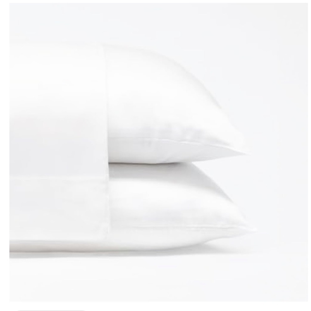 Luxury White Cooling Pillowcase Set-STANDARD SIZE-100% VISCOSE (2-pack)